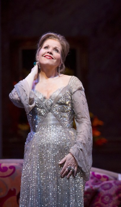 Renée Fleming stars in Richard Strauss's "Capriccio" at Lyric Opera. Photo: Todd Rosenberg