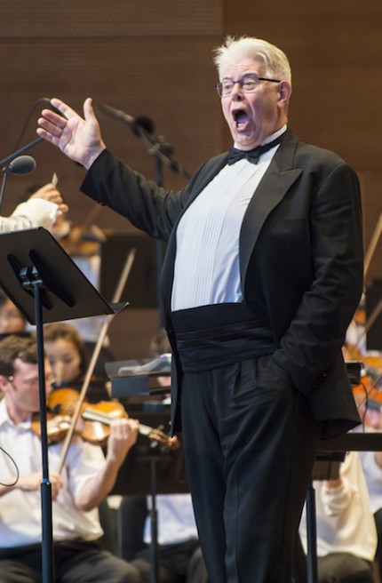 Kristinn Sigmundsson was Mephistopheles in Berlioz's "The Damnation of Faust" Friday night at the Grant Park Music Festival. Photo: Norman Timonera