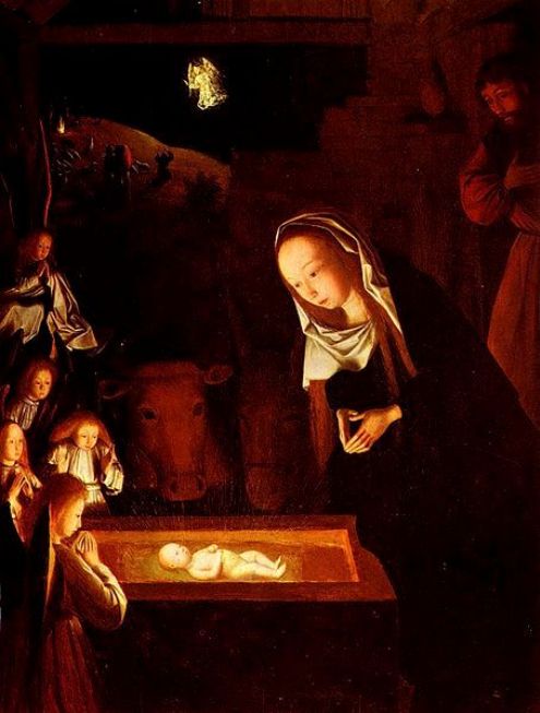 "Night Nativity" by Geertgen tot Sint Jans, c.1490.
