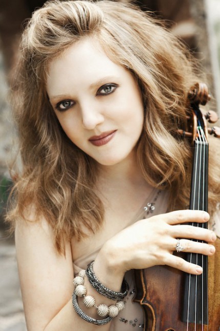 Rachel Barton PIne performed Bruch's Violin Concerto No. 1 Wednesday night with the Grant Park Orchestra.