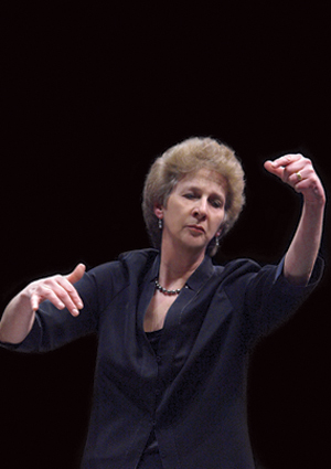 Jane Glover conducted Music of the Baroque Monday night at the Harris Theater.