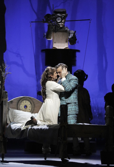 Ailyn Pérez and Benjamin Bernheim in Gounod's "Faust" at Lyric Opera. Photo: Cory Weaver 