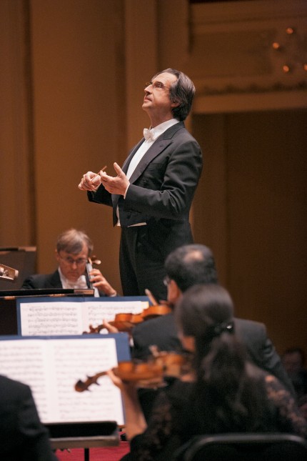 Riccardo Muti conducted the Chicago Symphony Orchestra in Mozart's "Requiem" Thursday night. File photo: Todd Rosenberg