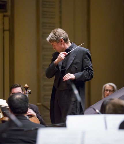 Esa-Pekka Salonen conducted the CSO in music of Messiaen and Ravel Thursday night. Photo: Todd Rosenberg