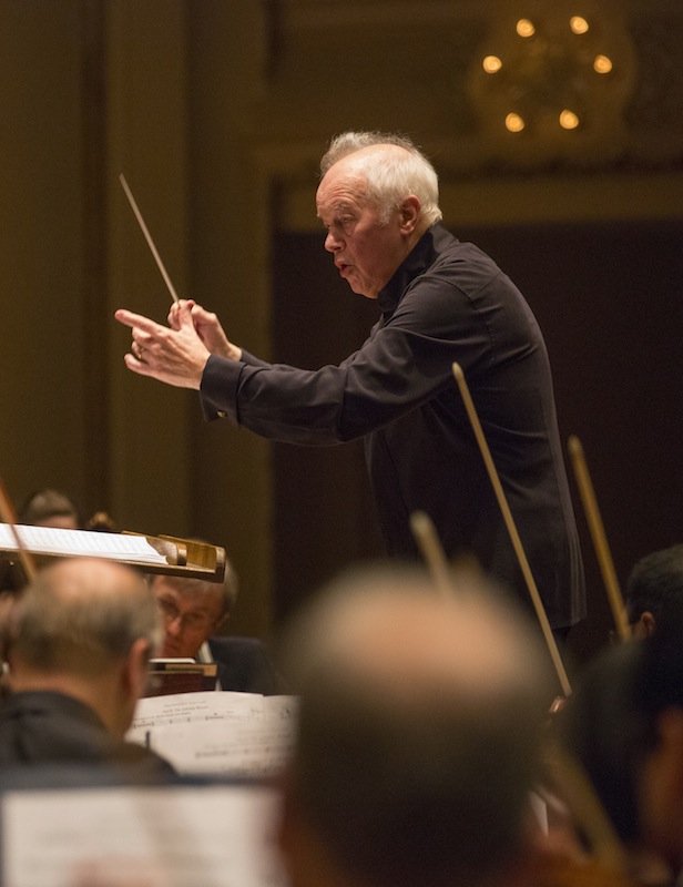 Edo de Waart conducted the Chicago Symphony Orchestra in music of Mozart and John Adams Wednesday night. Photo: Todd Rosenberg