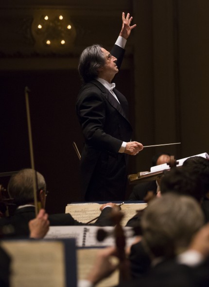 Riccardo Muti led the Chicago Symphony Orchestra, CSO Chorus and soloists in Berlioz's "Romeo and Juliet" Thursday night. Photo: Todd Rosenberg