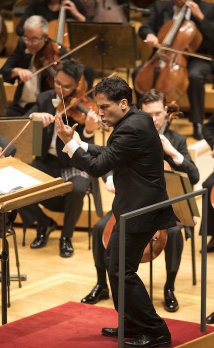 Andrés Orozco-Estrada conducted the Chicago Symphony Orchestra Thursday night. Photo: Todd Rosenberg