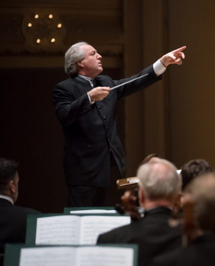 Manfred Honeck led the Chicago Symphony Orchestra in Mahler's Symphony No. 5 Thursday night. File photo: Todd Rosenberg