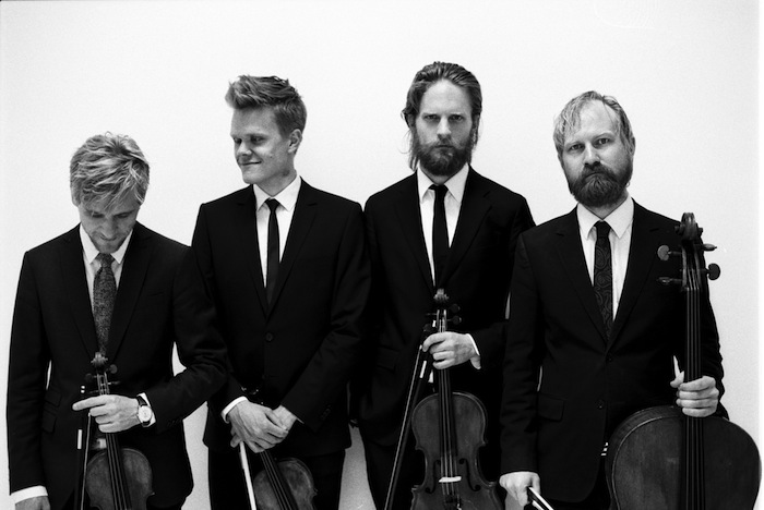 The Danish String Quartet performed Friday night at Mandel Hall in the University of Chicago Presents series. Photo: Caroline Bittencourt