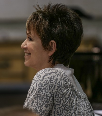 Director Barbara Gaines at a rehearsal for the Lyric Opera's new production of "The Marriage of Figaro. "Photo: Andrew Cioffi