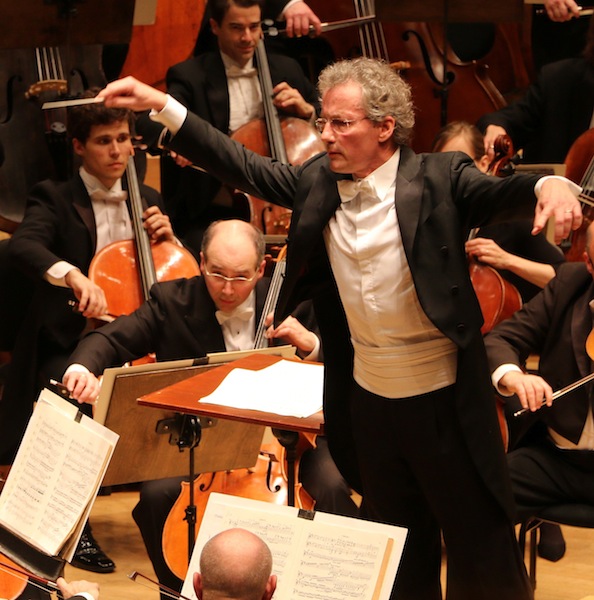 Franz Welser-Most led the Cleveland Orchestra Saturday night at Symphony Center. Photo: Justin Holden
