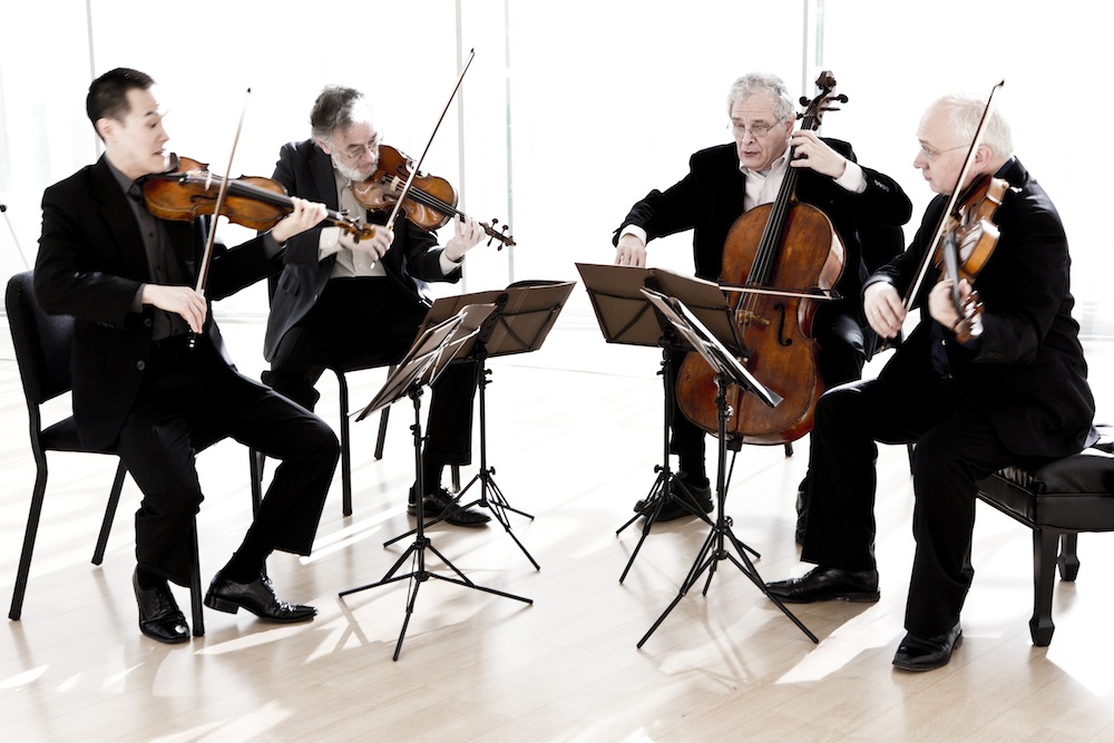 The Juilliard String Quartet performed Monday night at the Ravinia Festival.