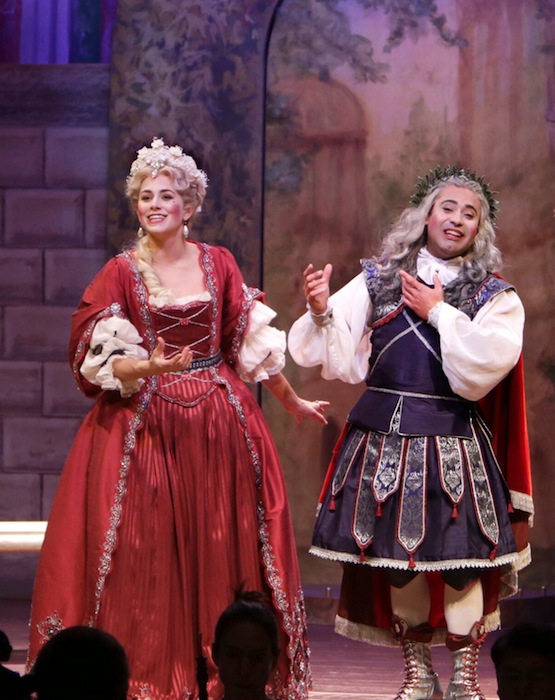 xxx and yyy in Haymarket Opera's production of Handel's fofofo. 
