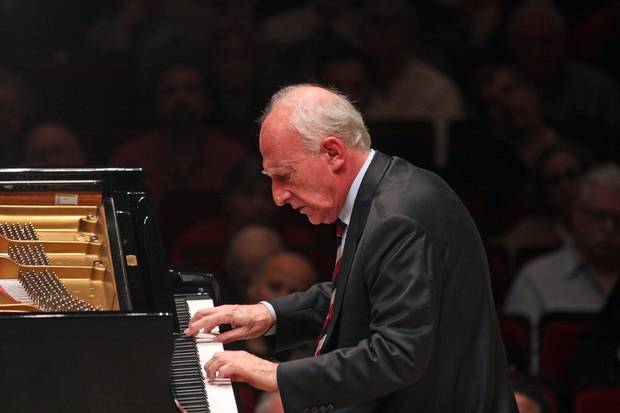 Maurizo Pollini performed music of Schumann and Chopin Sunday afternoon at Orchestra Hall. File photo: Hiroyuki Ito/Getty