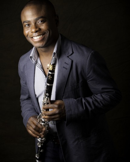 Clarinetist Anthony McGill performed works of Brahms and Penderecki at the Musicians from Marlboro concert Friday night at Mandel Hall. Photo: David Finlayson
