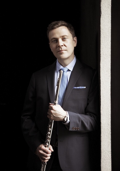 Stefán Ragnar Höskuldsson is the new principal flutist of the CSO effective May 30, 2016. Photo: Lisa-Marie Mazzucco