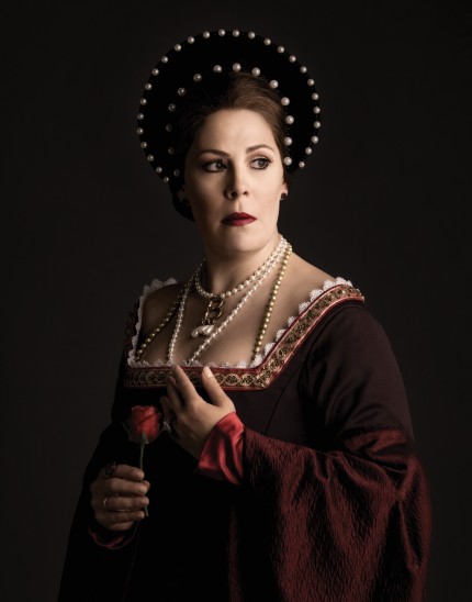 Sondra Radvanovsky wil performs all three of Donizetti's Tudor queens at the Metropolitan OPera this season. Photo: Cade Martin