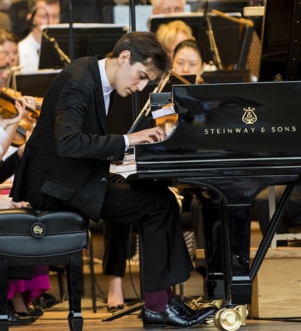 Yevgeny Sudbin performed Rachmaninoff's Piano Concerto No.1 Wednesday night. Photo: Norman Timonera