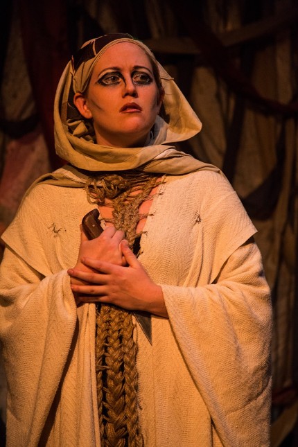 Erin Moll as Asakir in the Third Eye Theatre Ensemble production of Mohammed Fairouz's opera "Sumeida's Song." Photo: Clint Funk