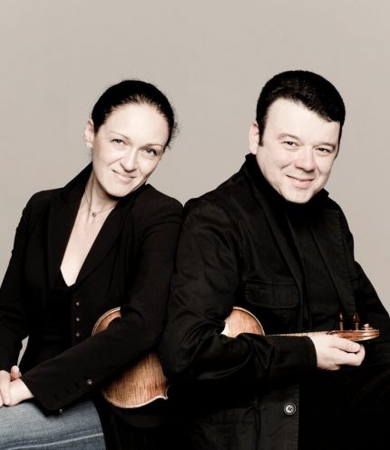 Vadim Gluzman and Angela Yoffe will open the seventh season of their North Shore Chamber Music Festival Wednesday night in Northbrook. Photo: Marco Borggreve