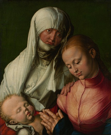 "Virgin and Child with Saint Anne" by Albrecht Dürer, c.1519.