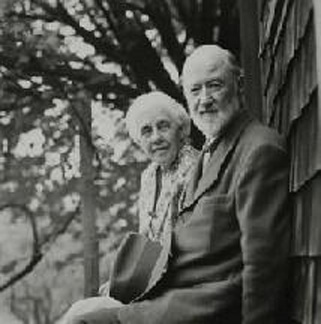 Charles Ives and his wife Harmony Twitchell.